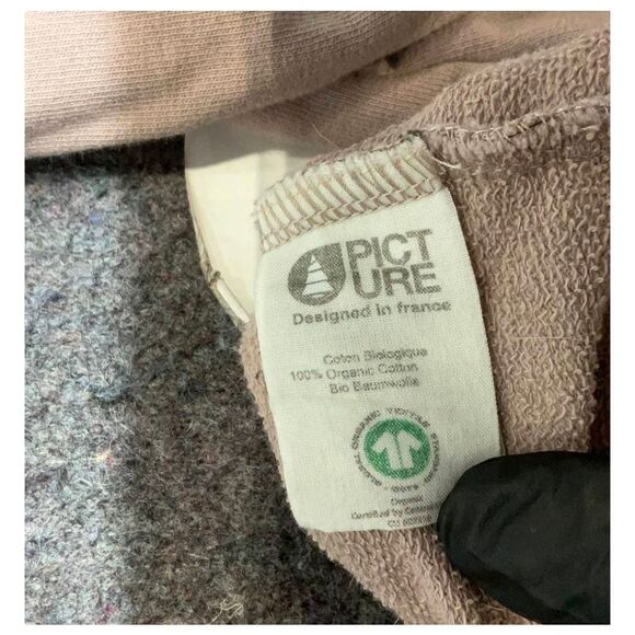 Picture Organic Cotton Clairy Full Zip Hoodie Sz. S - Picture 4 of 5